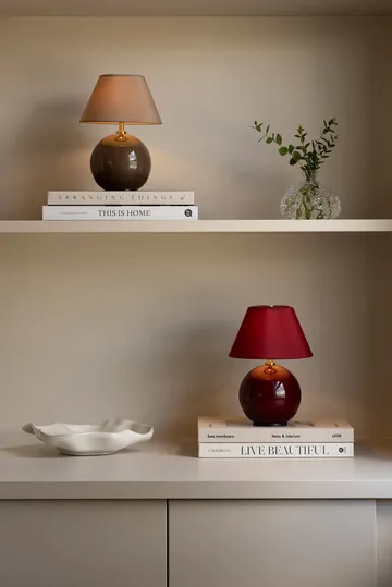 Iris 16 portable table lamp - Mocha - Globen Lighting