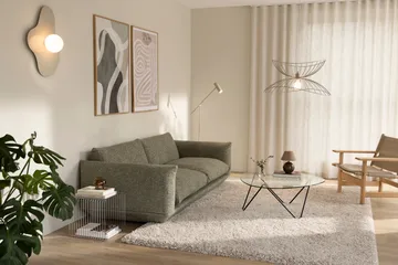 Iris 16 portable table lamp - Mocha - Globen Lighting