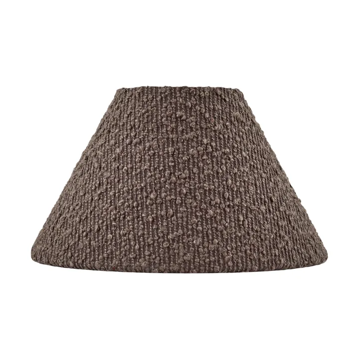 Iris 20 lampshade - Bouclé mocha - Globen Lighting