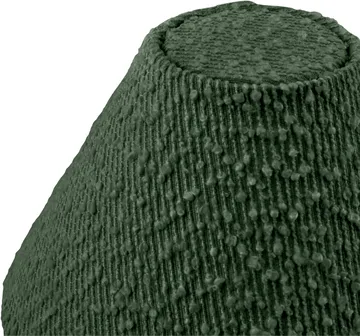 Iris 20 lampshade - Bouclé moss green - Globen Lighting