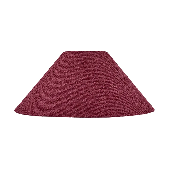 Iris 45 lampshade - Bouclé burgundy - Globen Lighting