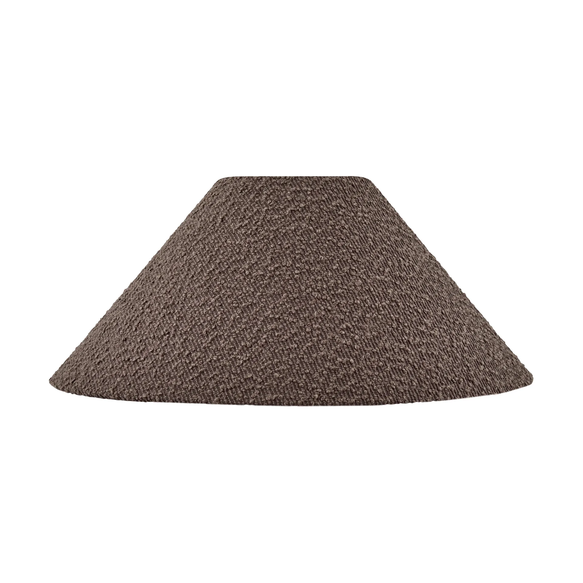 Iris 45 lampshade, Bouclé mocha Globen Lighting