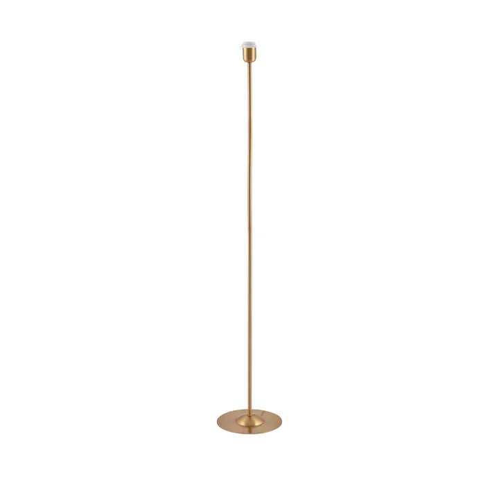 Iris floor lamp base - Brushed brass - Globen Lighting