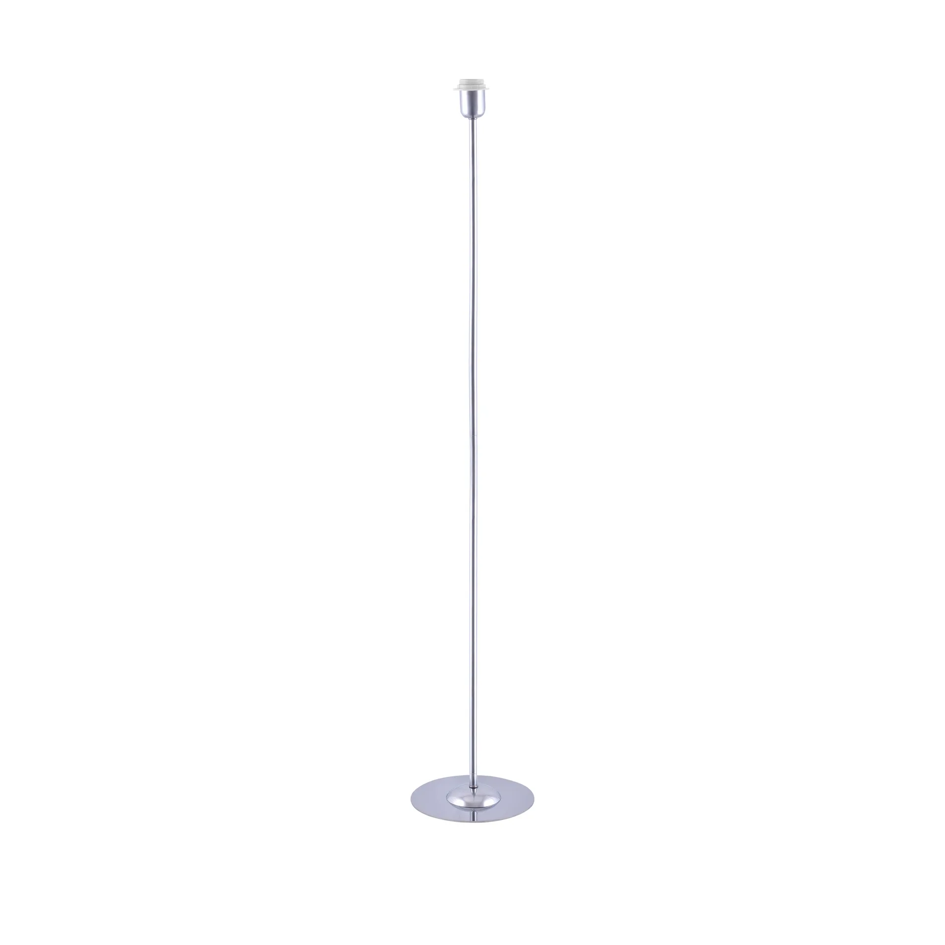 Iris floor lamp base, Chrome Globen Lighting