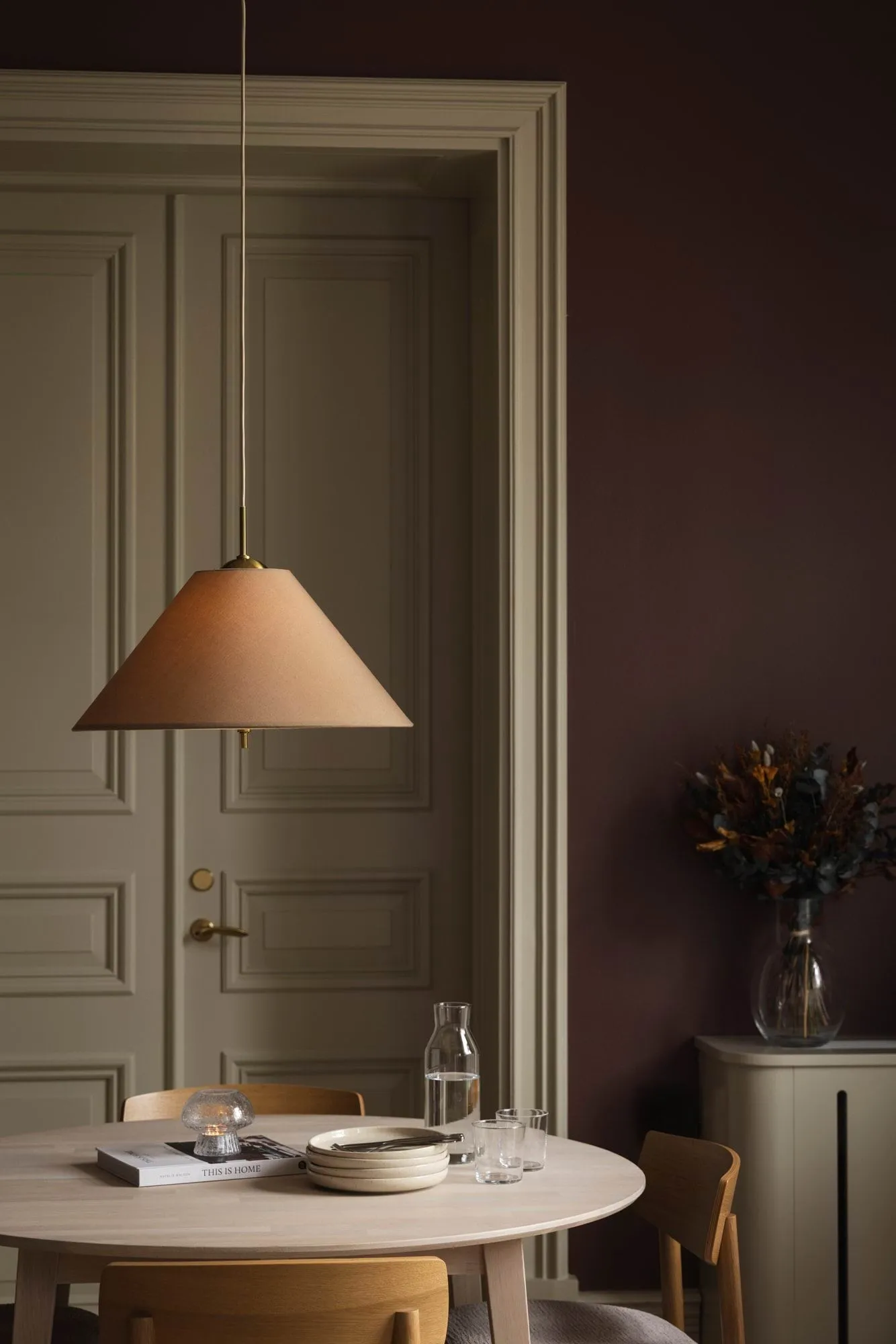 Iris pendant 50, Mocha (brown) Globen Lighting