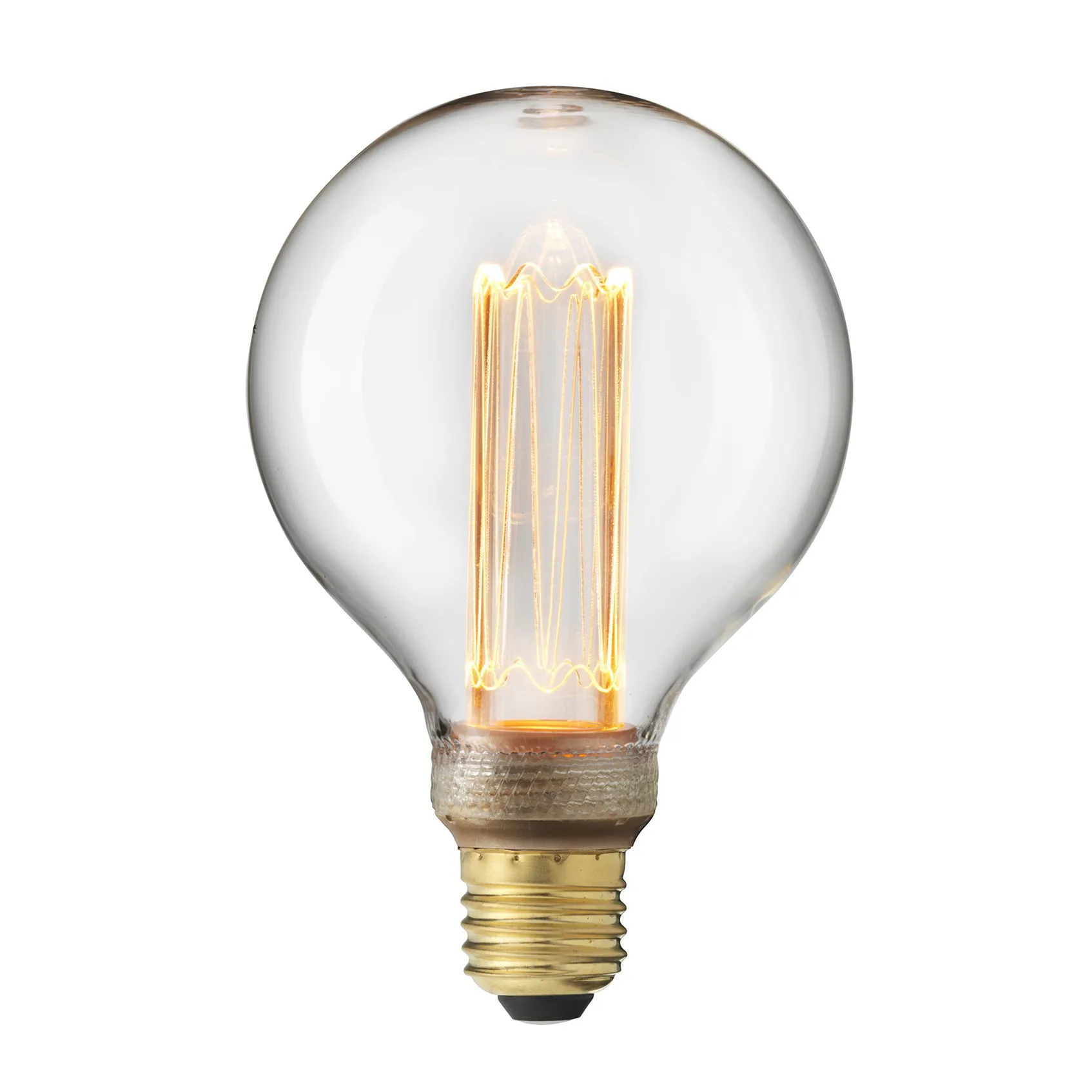 Laser filament LED E27 dimable, 9.5 cm, E27 Globen Lighting