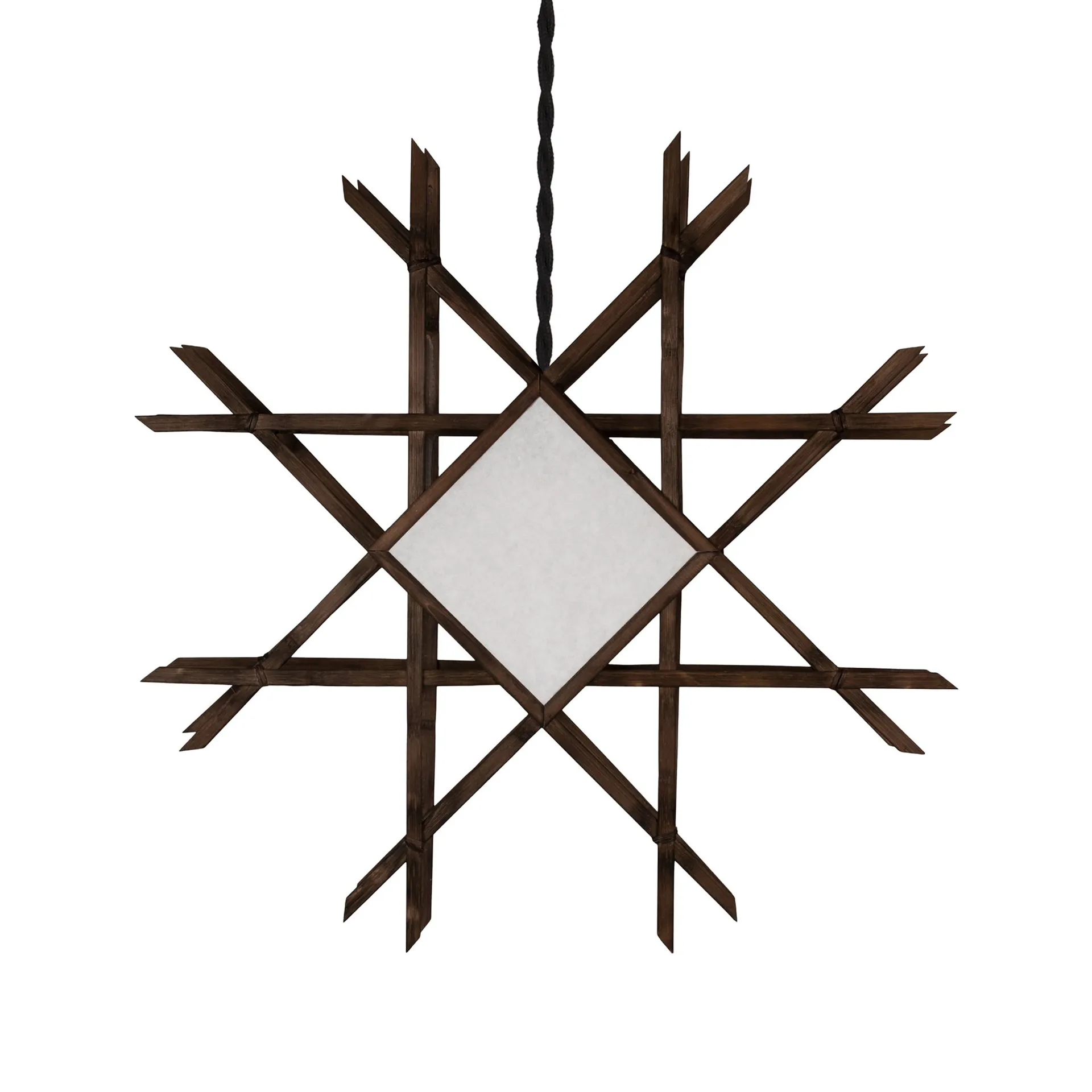 Lea 70 Christmas star, Brown Globen Lighting
