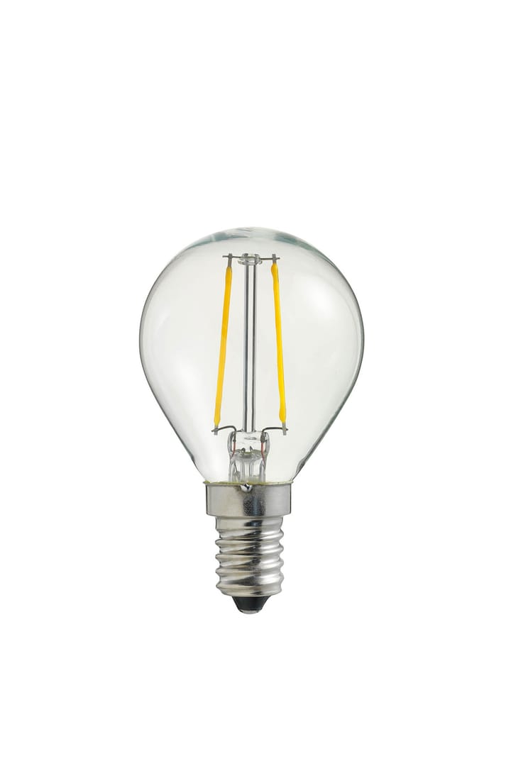 Light source LED filament Globe E14 - Clear - Globen Lighting