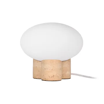 Mammut table lamp Ø20 cm - Travertin - Globen Lighting