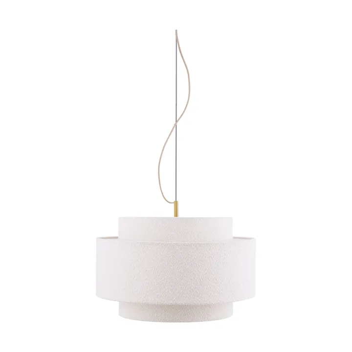 Noah pendant Ø50 cm - Bouclé white - Globen Lighting