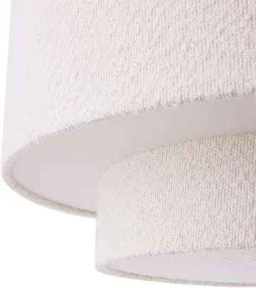 Noah pendant Ø50 cm - Bouclé white - Globen Lighting
