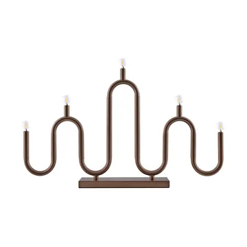 Noel 5 advent candle - Bronze - Globen Lighting
