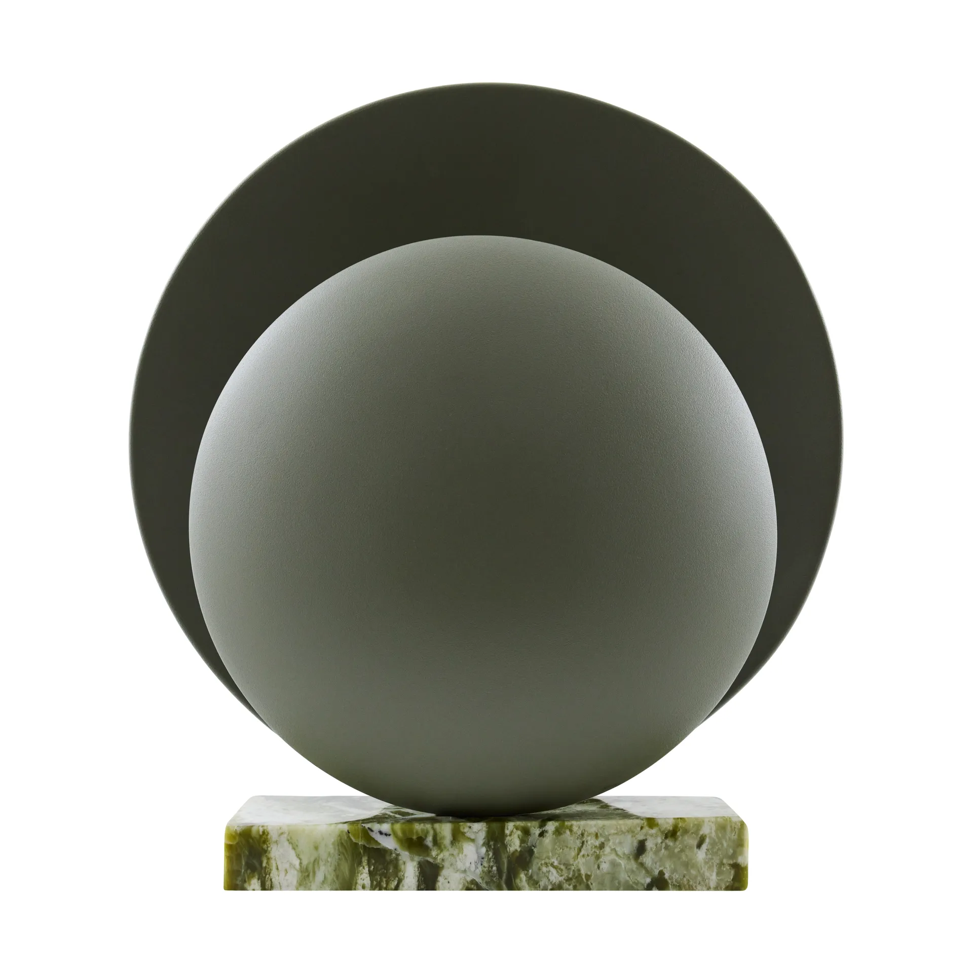 Orbit table lamp, Moss green Globen Lighting