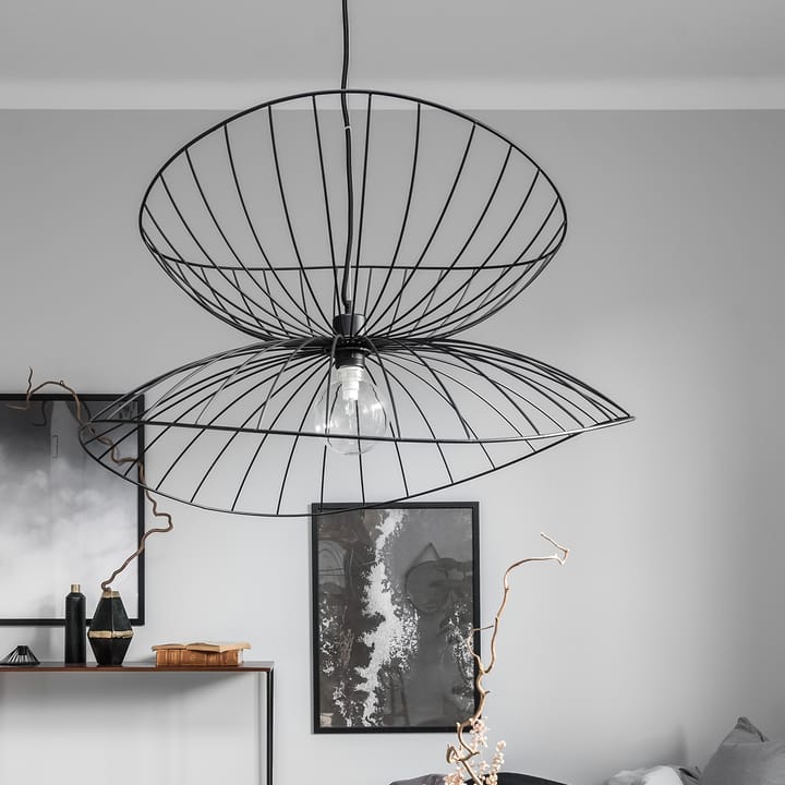 Ray ceiling lamp Ø 70 cm, black Globen Lighting