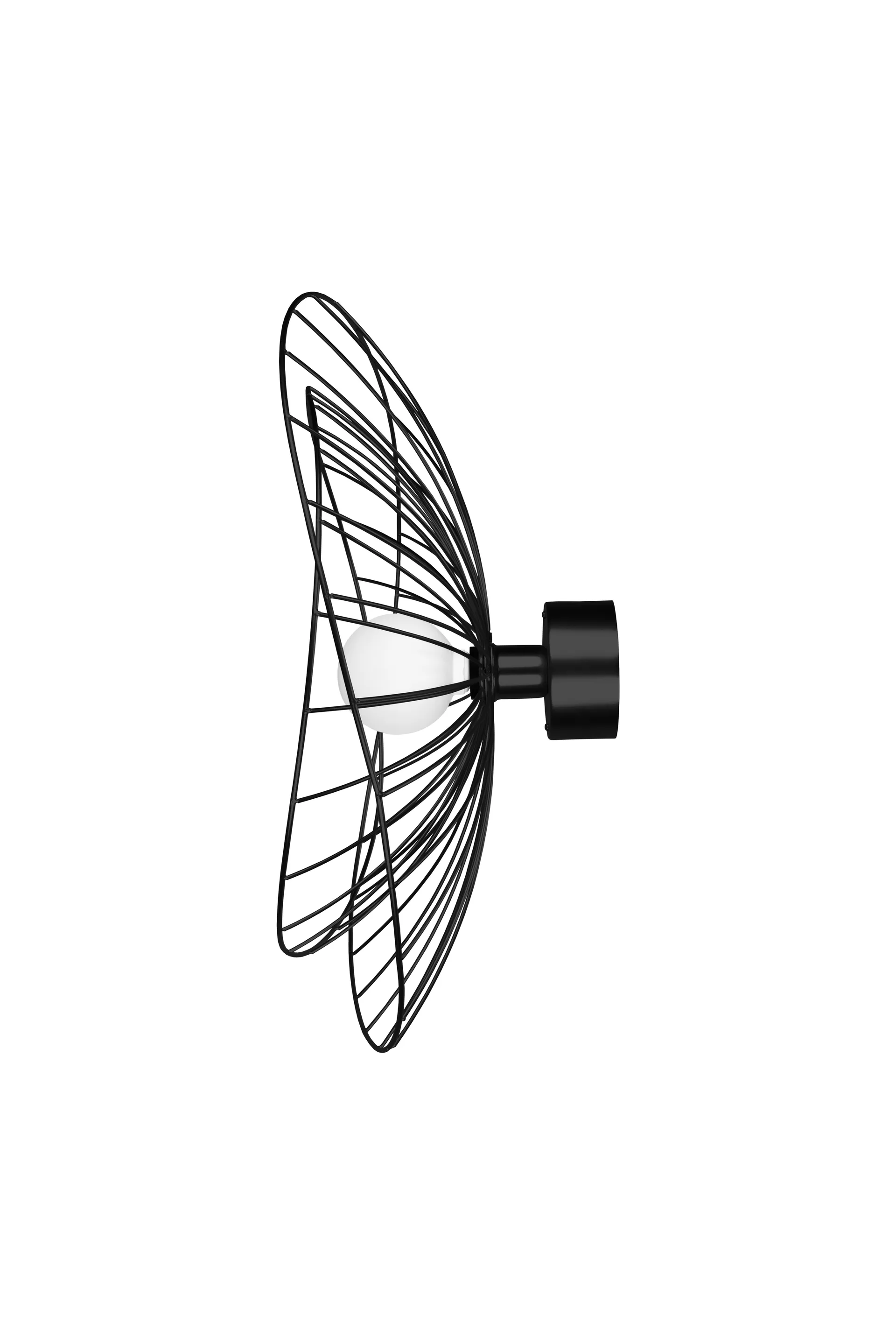 Ray ceiling light, matte black Globen Lighting