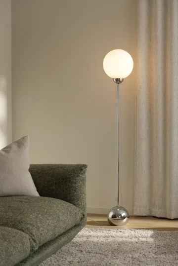 Ripley floor lamp - Chrome - Globen Lighting