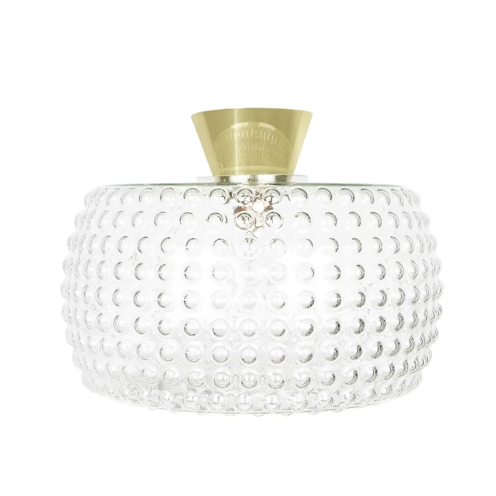 Spring ceiling lamp, clear Globen Lighting