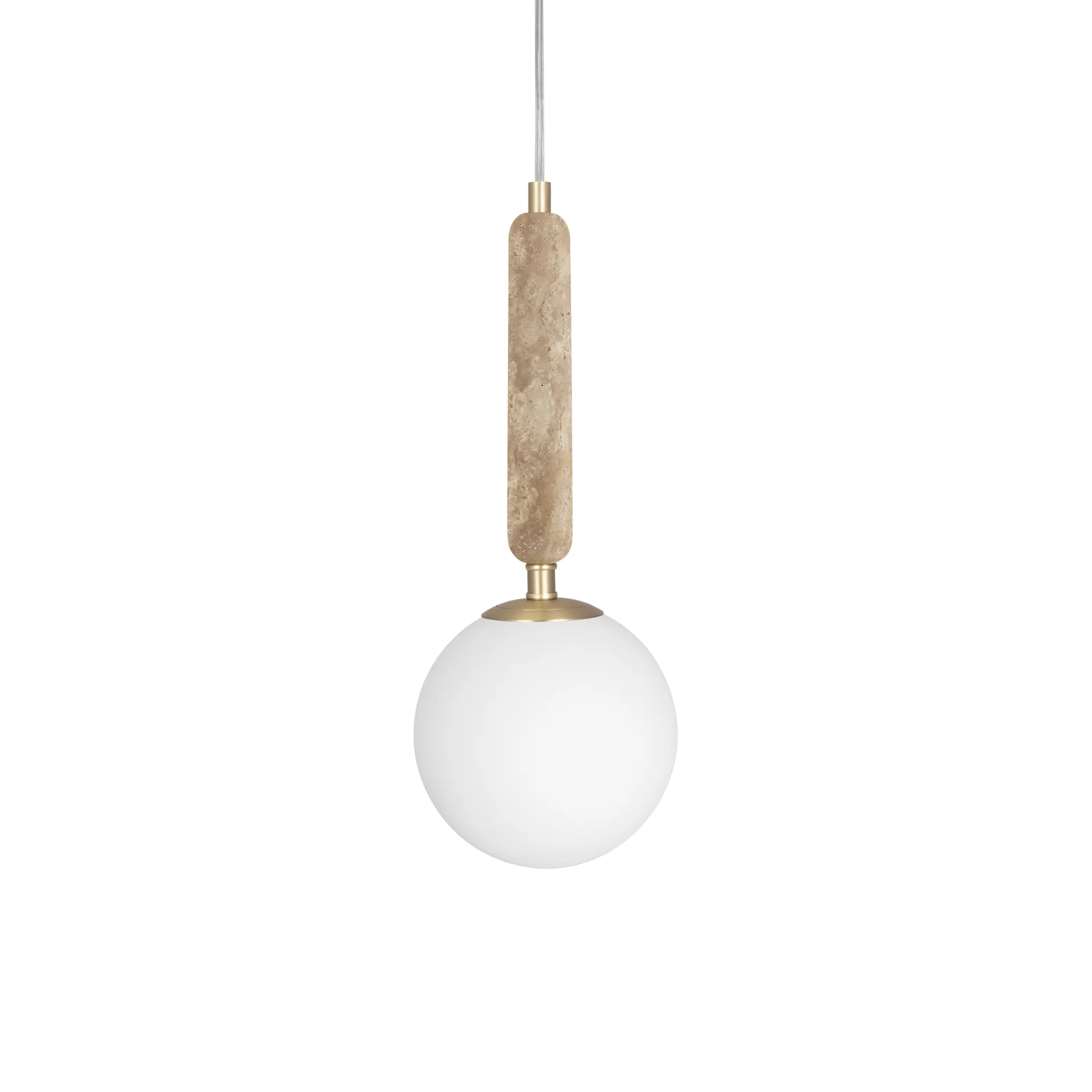 Torrano pendant lamp 15 cm, Travertine Globen Lighting