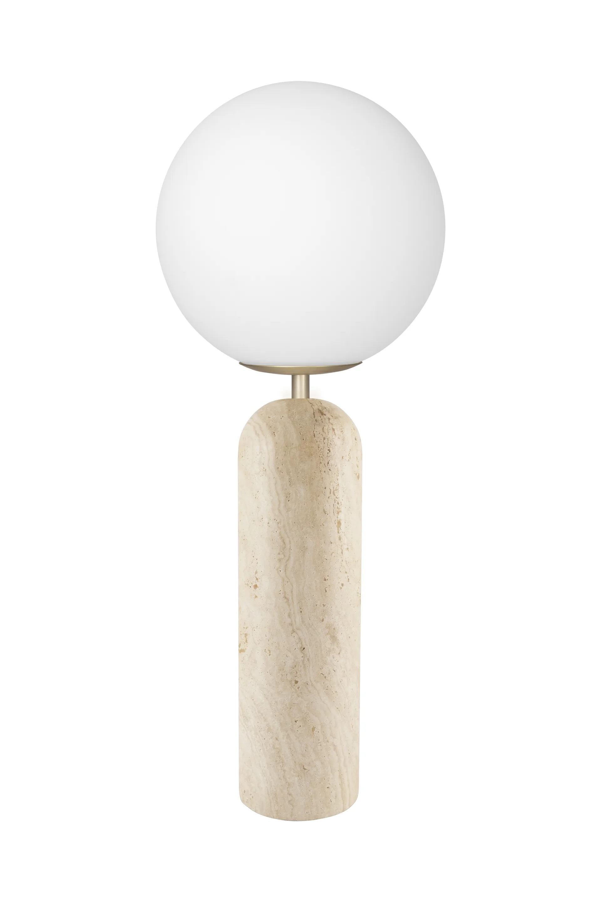 Torrano table lamp, Travertine Globen Lighting