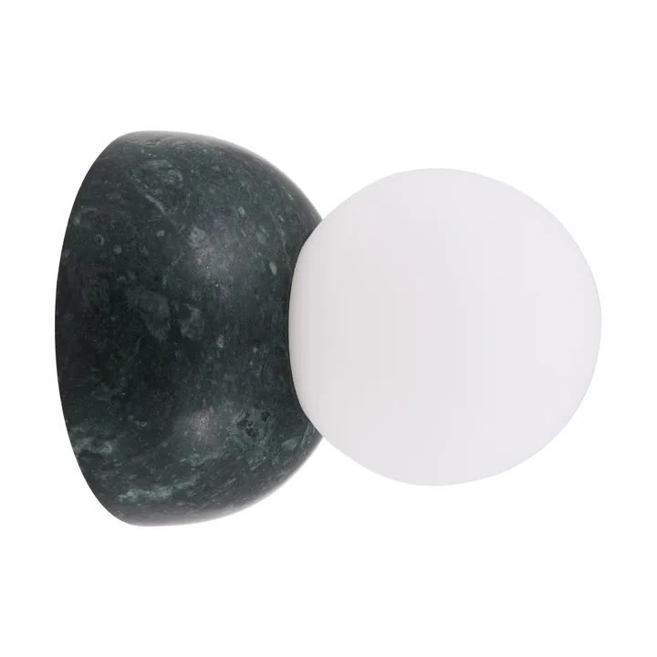 Torrano wall lamp/ceiling lamp 13 cm - Dark green marble - Globen Lighting