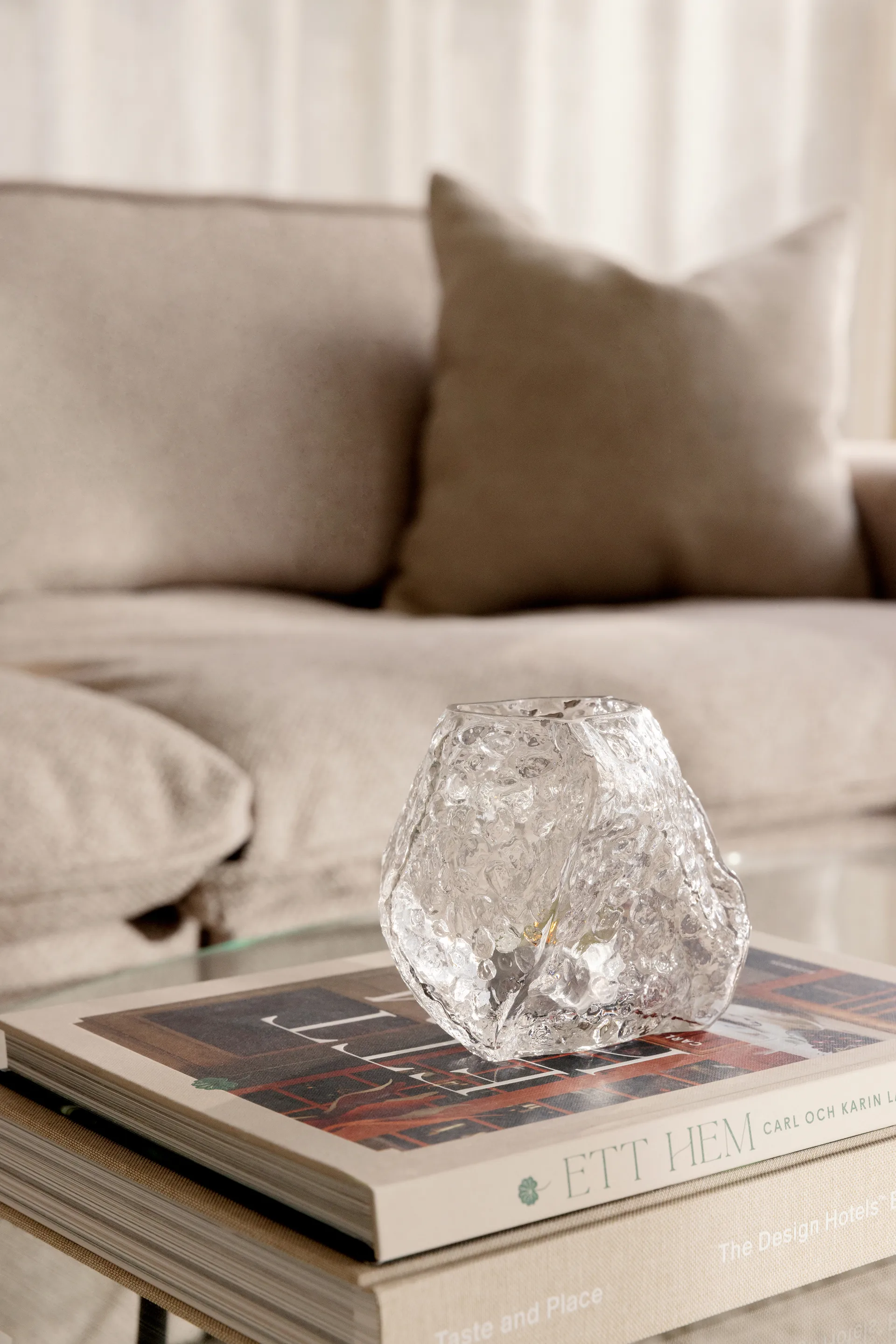 Valerie 12 tealight holders, Clear Globen Lighting