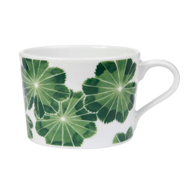 Botanica cup with handle green, lady's mantle Götefors Porslin