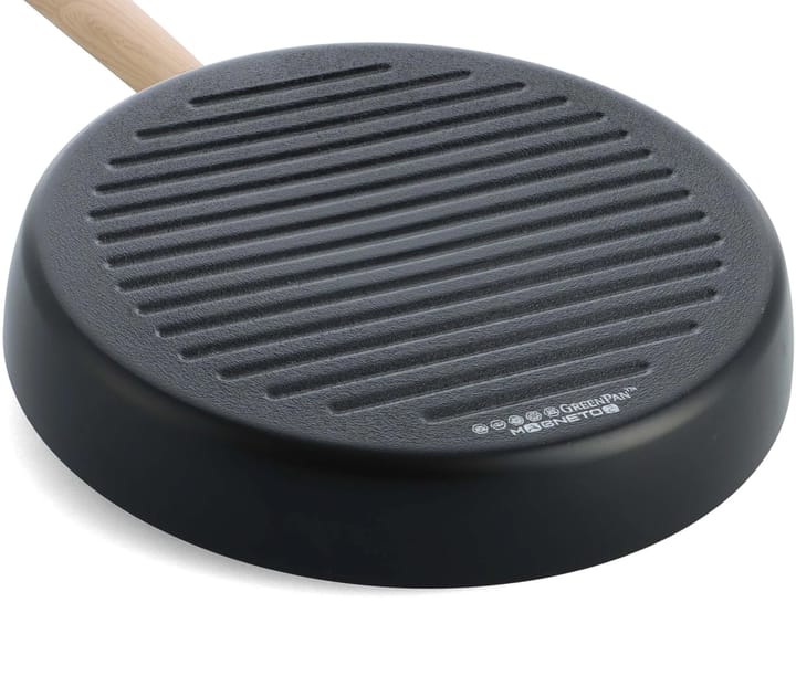 Eco Smartshape griddle pan 28 cm, Light wood GreenPan