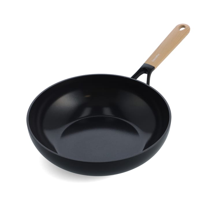 Eco Smartshape wok 28 cm - Light wood - GreenPan