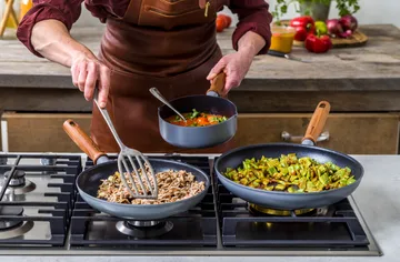 Mayflower Pro frying pan set + spatula - 3 pieces - GreenPan