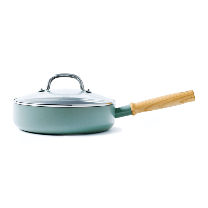 Mayflower Pro sauté pan 24 cm - Green-blue - GreenPan