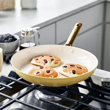 Padova casserole and frying pan set 10 parts - Sunshine yellow - GreenPan