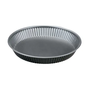 Silver Elegance pie/tart pan - Steel, round, Ø28x4 cm - Guardini