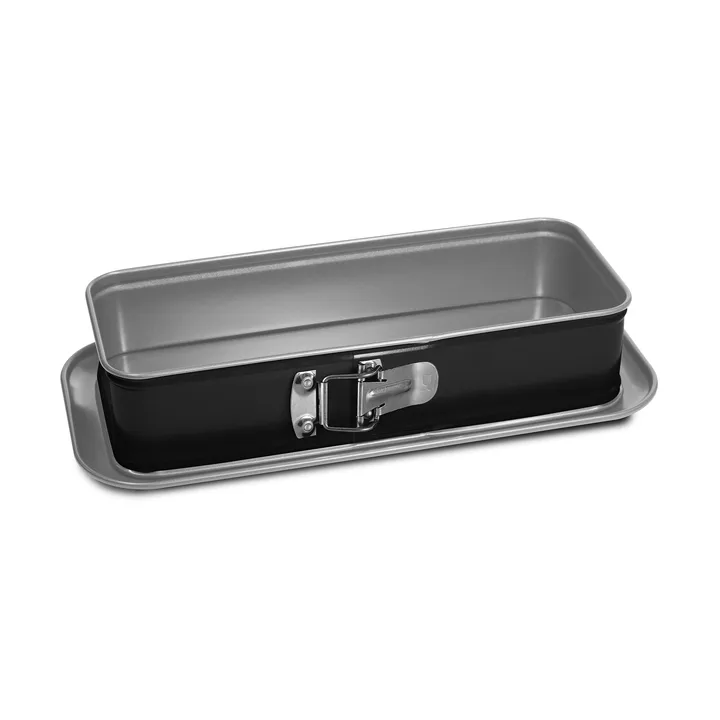 Silver Elegance springform - Steel, rectangular, 30x11x7 cm - Guardini