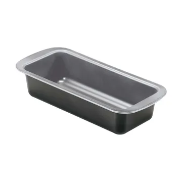 Silver Eligance bread tin - Steel, 25x11x6.4 cm - Guardini