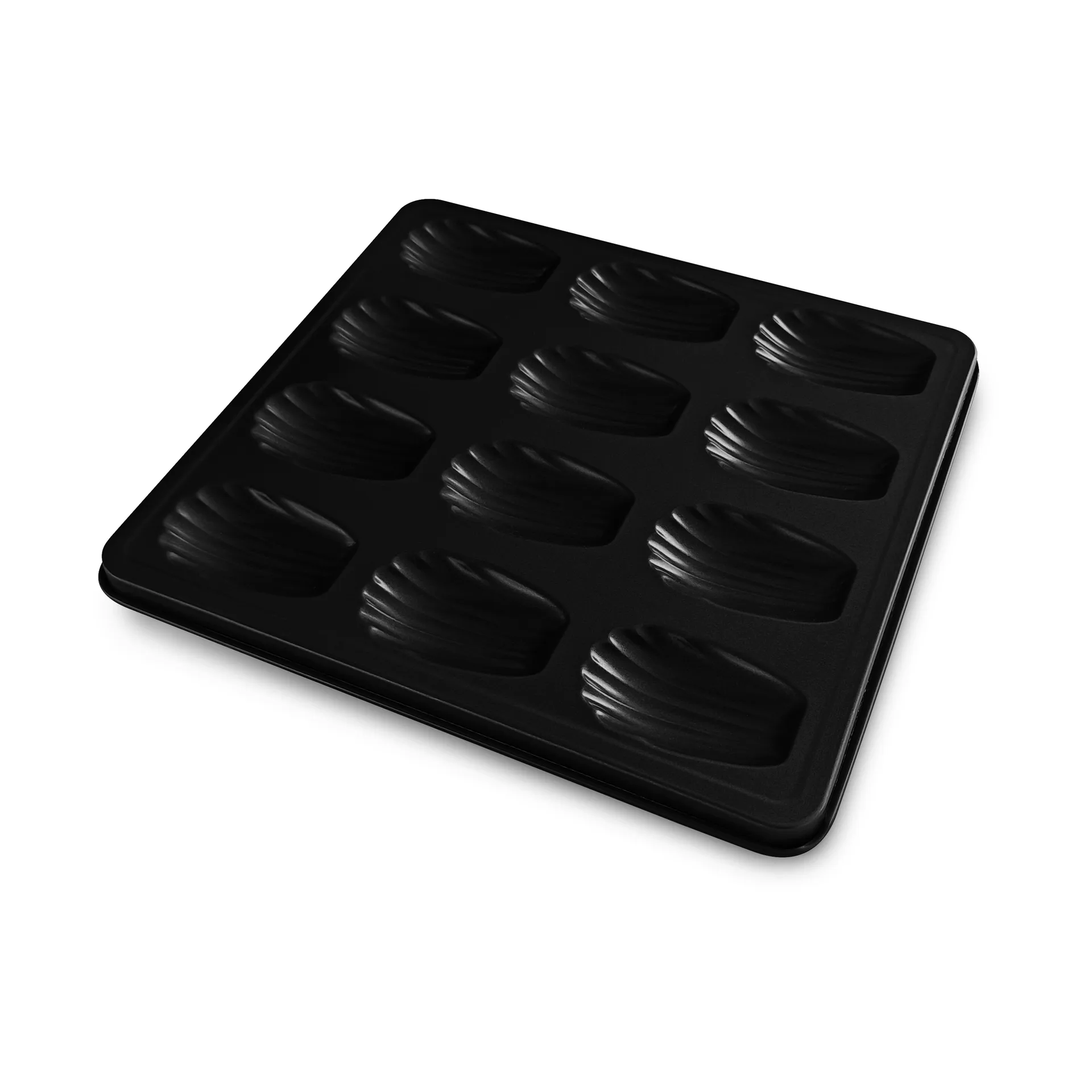Sweet Magic madeleine pan, Steel, 12 pieces, 26.5x24.5 cm Guardini