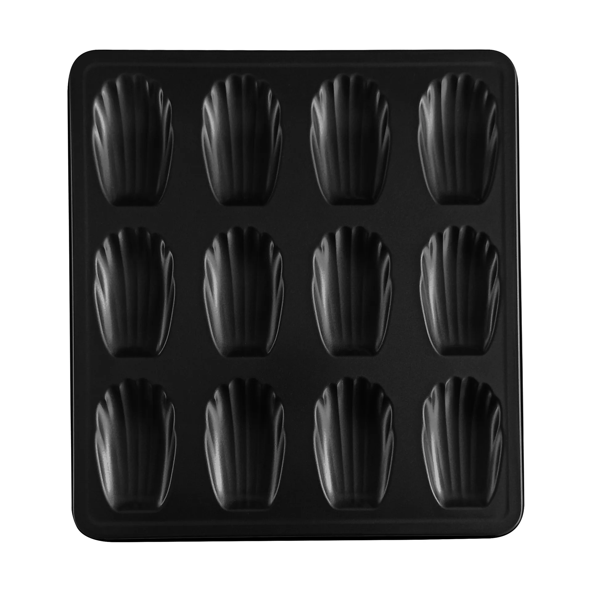 Sweet Magic madeleine pan, Steel, 12 pieces, 26.5x24.5 cm Guardini