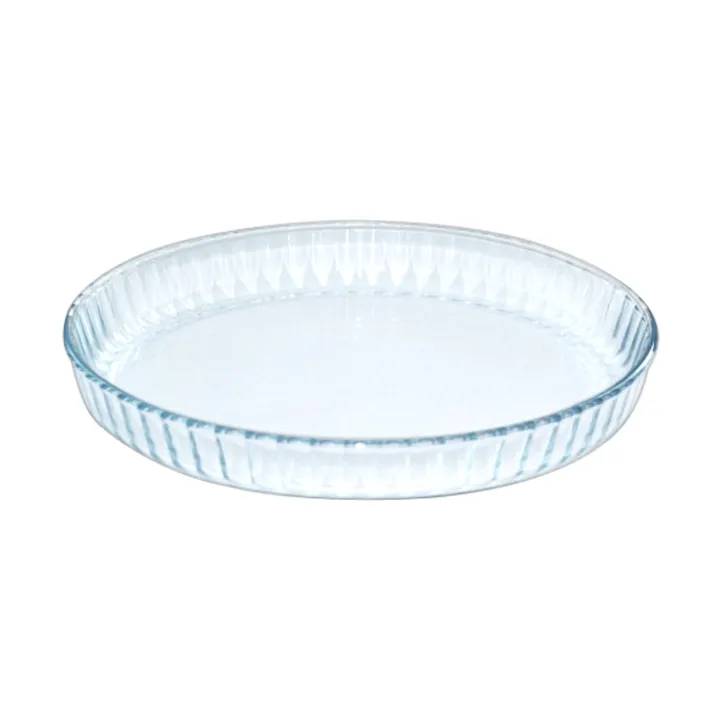 Vetro pie dish - Glass, Ø27 cm - Guardini
