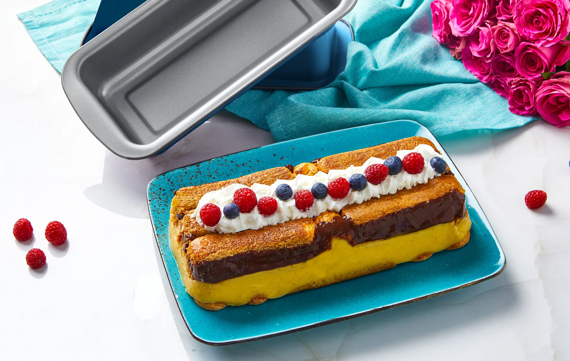 Xbake bread loaf pan, Steel, 25x11x6.4 cm Guardini