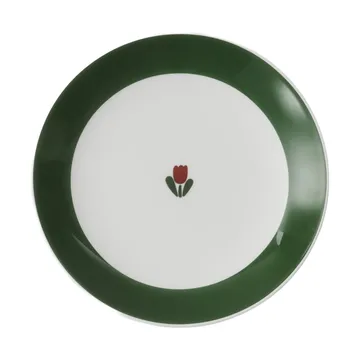 JULIANA plate - Red, without rim, Ø18 cm - Gustafsbergs Porslinsfabrik