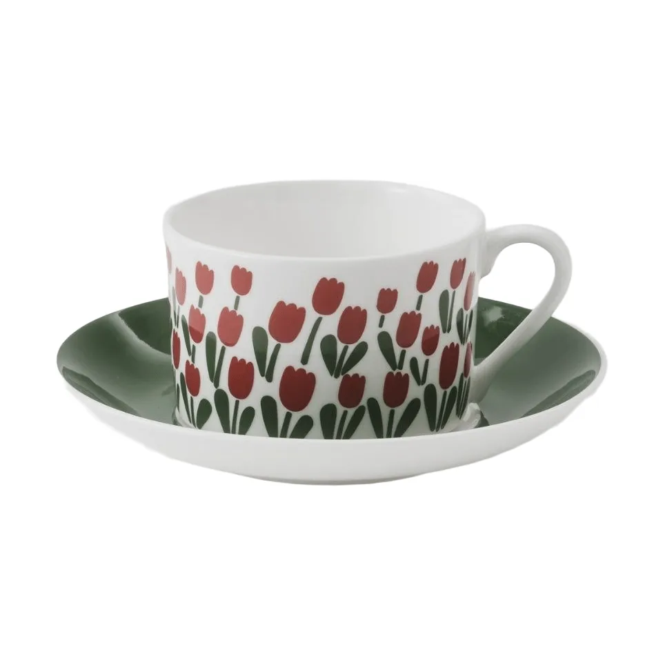 JULIANA teaware, Red, straight Gustafsbergs Porslinsfabrik