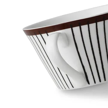 Ribb coffee set - coffee cup + saucer - Gustafsbergs Porslinsfabrik