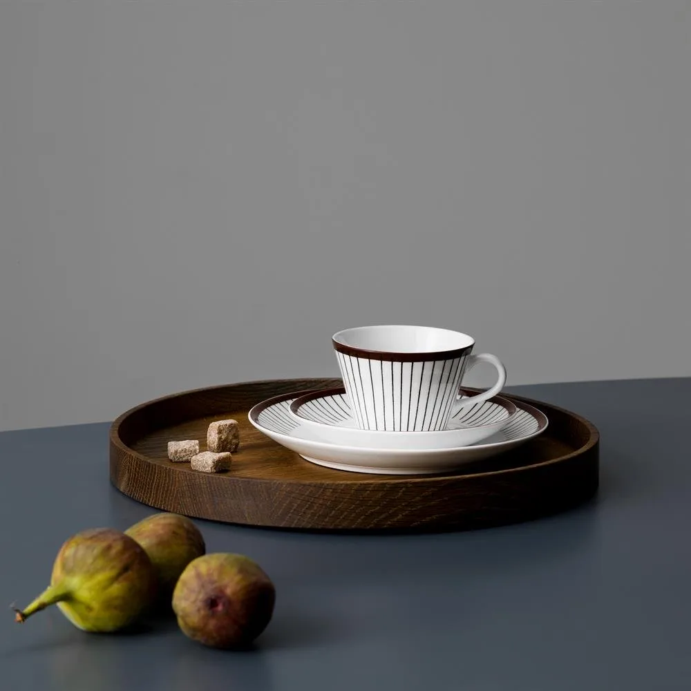 Ribb coffee set, coffee cup + saucer Gustafsbergs Porslinsfabrik