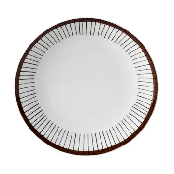 Ribb plate - Ø 18 cm - Gustafsbergs Porslinsfabrik
