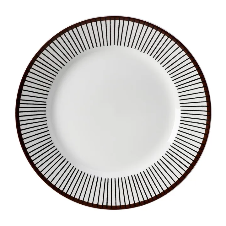 Ribb plate - Ø 28 cm - Gustafsbergs Porslinsfabrik