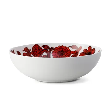 Röd Aster bowl - Ø 17 cm - Gustafsbergs Porslinsfabrik