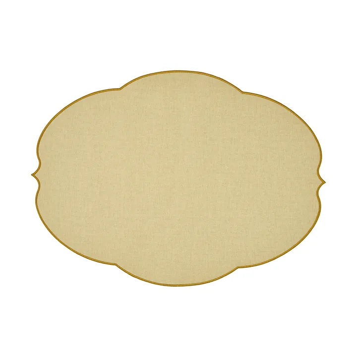 Flowers placemat - Dusty yellow - Guzzini