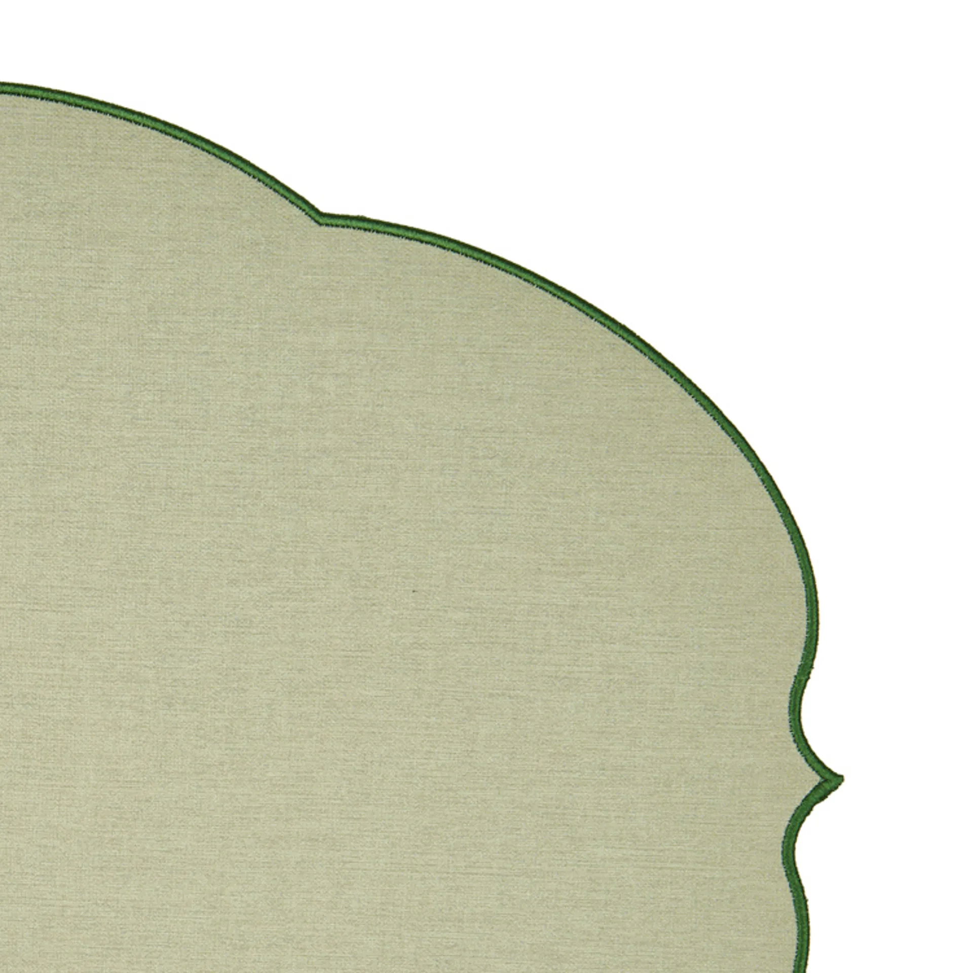 Flowers placemat, Green Guzzini