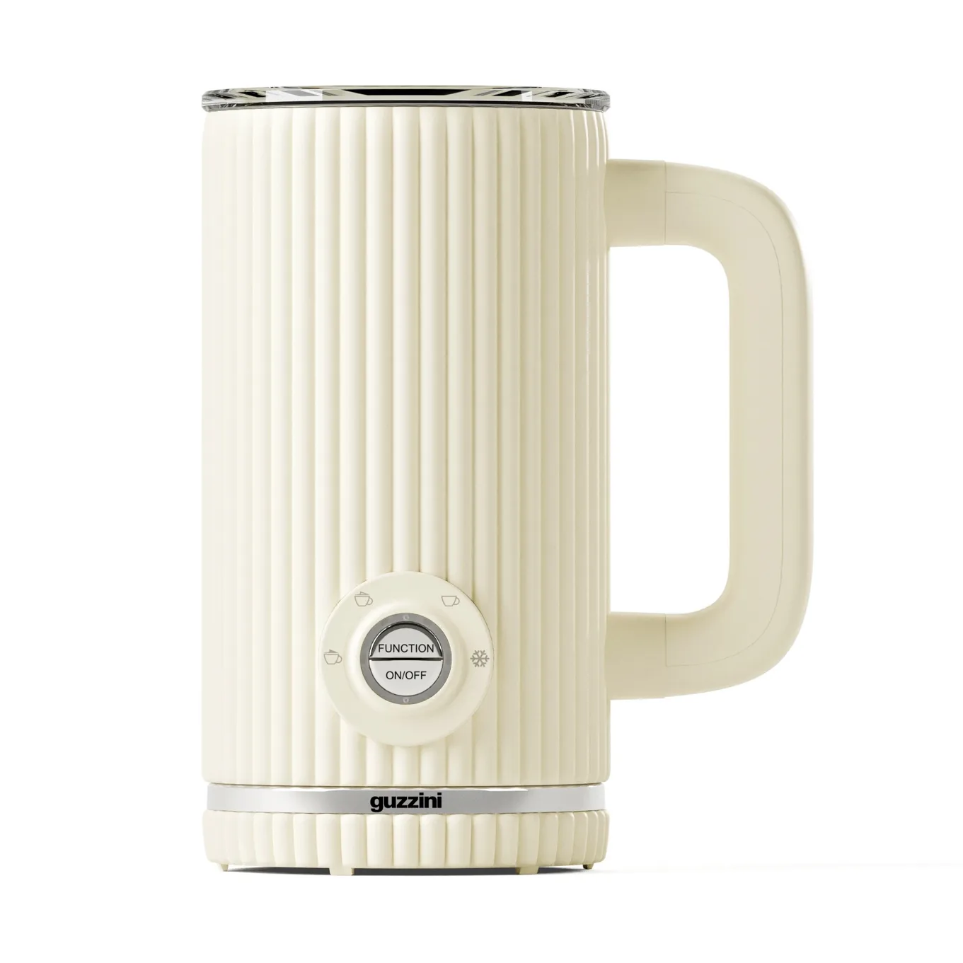 Sous Chef electric milk frother, Cream Guzzini