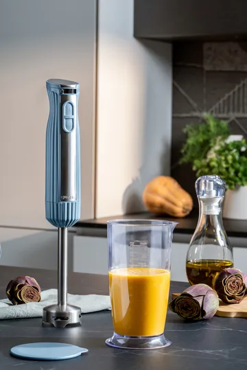 Sous chef hand blender - Navy blue, 2 pieces - Guzzini