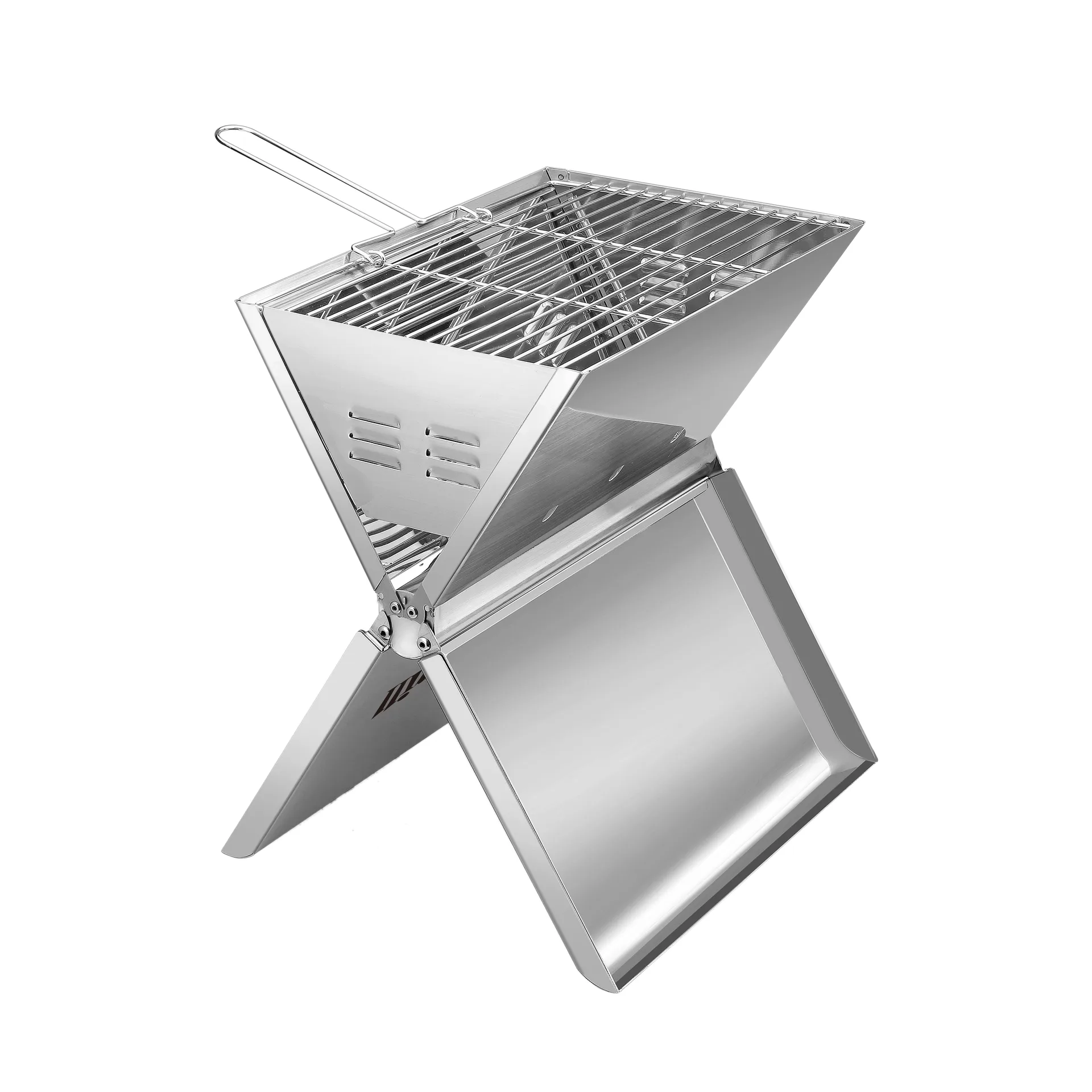 Hällmark Foldable Grill 36x26 cm, Stainless steel Hällmark